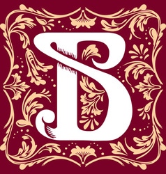 Vintage alphabet Royalty Free Vector Image - VectorStock
