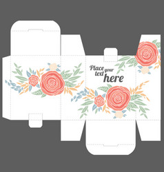 box design template