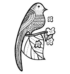 Choose kindness coloring page Royalty Free Vector Image