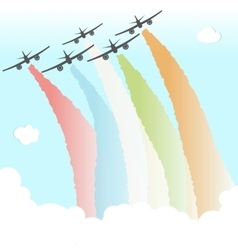 template rainbow banner free rainbow  Image with Vector Laralova  Image airplanes Background by