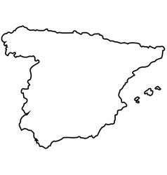 45+ Spain Map Outline Printable Gif
