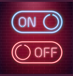 Off sign neon label Royalty Free Vector Image - VectorStock