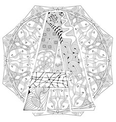 Download Mandala doodle Royalty Free Vector Image - VectorStock