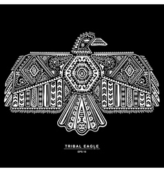 Download Tribal native American eagle symbols Royalty Free Vector