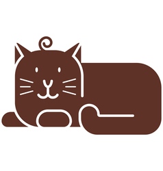 Cat silhouettes Royalty Free Vector Image - VectorStock