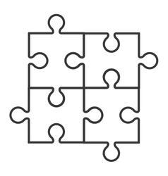 puzzle piece vector