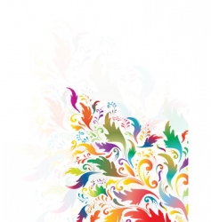 Floral border Royalty Free Vector Image - VectorStock