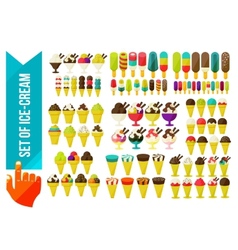 Ice cream background Royalty Free Vector Image