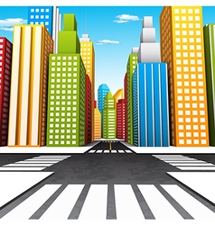 City Royalty Free Vector Image - VectorStock