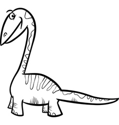 Download Stegosaurus dinosaur cartoon Royalty Free Vector Image