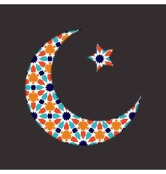 Islamic greeting card Royalty Free Vector Image