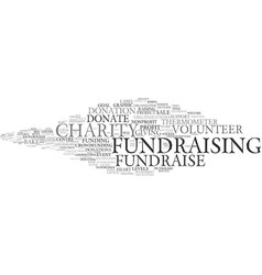 is fundraise a word