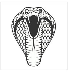 king cobra head tribal royalty free vector image king cobra head tribal royalty free vector image