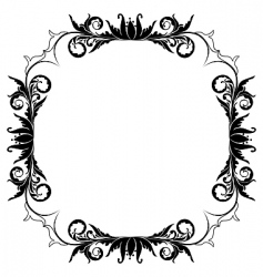 Filigree border Royalty Free Vector Image - VectorStock