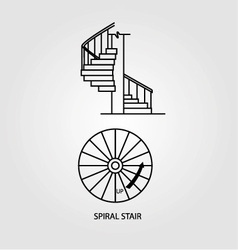 Spiral & Staircase Vector Images (46) diagram of crystal stairs 