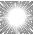 Manga Comics Radial Speed Lines vector image