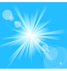Summer sun Summer sun vector image