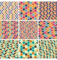 Retro Geometric Patterns vector image