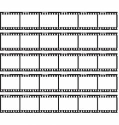 Traditional film strip vector image