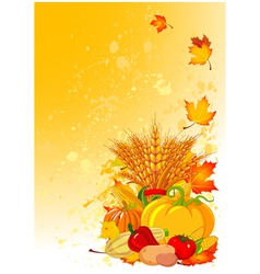 Harvesting design vector image