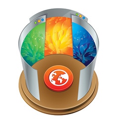 Internet concept vector image
