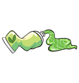 A toothpaste vector image
