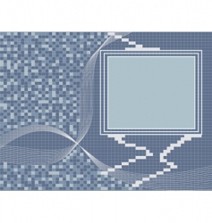 Abstract frame vector image