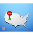 Utah vector image