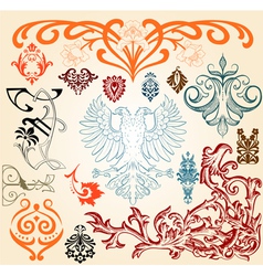 Design elements vector image