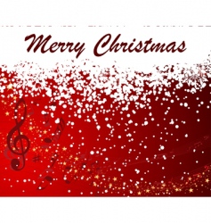 Christmas background vector image