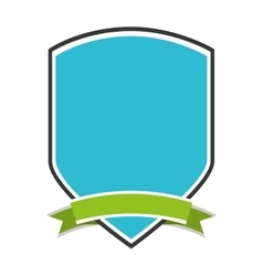 Shield seal frame icon Shield seal frame icon vector image