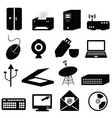 Computer icons vector image