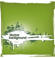 Grungy ink blot background vector image