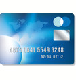 Credit card vector image