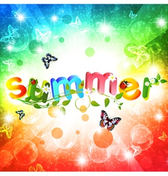 Summer vector image
