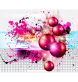 Merry christmas funk vector image