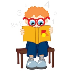 Learning mathematics vector image