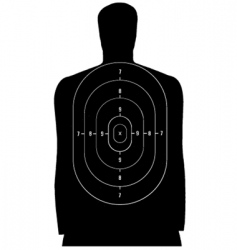 Human target vector image