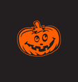 Halloween pumpkin icon logo esign element Halloween pumpkin icon logo esign element vector image