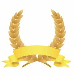 Laurel wreath vector image