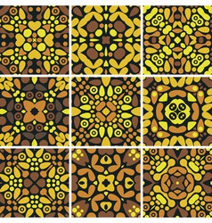 Kaleidoscope background vector image