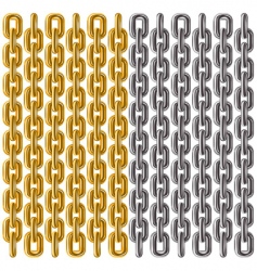 Chain lines vector image
