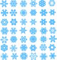 Snow design vector image