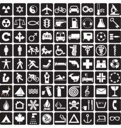 Symbols collection vector image