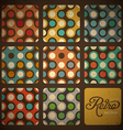 Retro Pattern Set Retro Pattern Set vector image