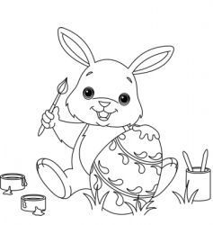 Easter Bunny vector image