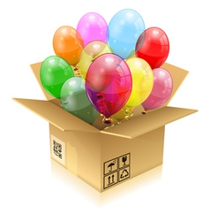 Birthday Balloons vector image
