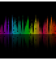 Music background vector image
