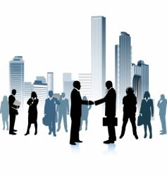 Urban people vector image