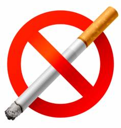 No smoking vector image